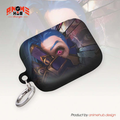 Jinx, Powder Arcane 1 – League of Legends AirPods Case ANIME HUB