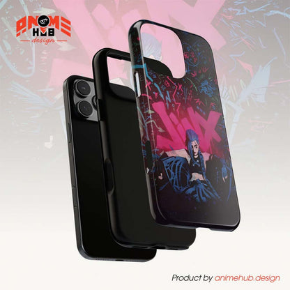 Jinx, Powder Arcane – League of Legends Phone Case ANIME HUB