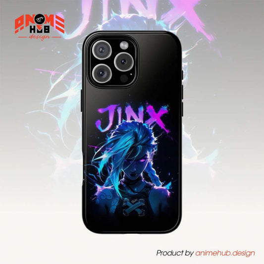 Jinx, Powder Arcane 2 – League of Legends Phone Case ANIME HUB