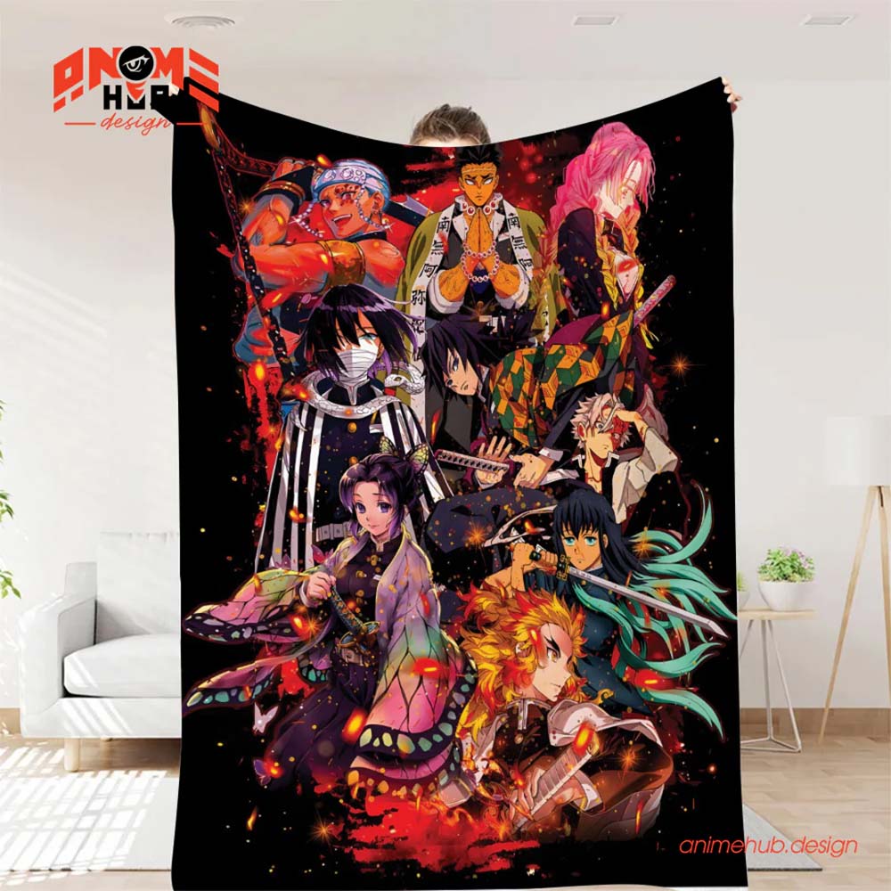 Demoon Slayerr 3 – Anime Blanket from ANIME HUB