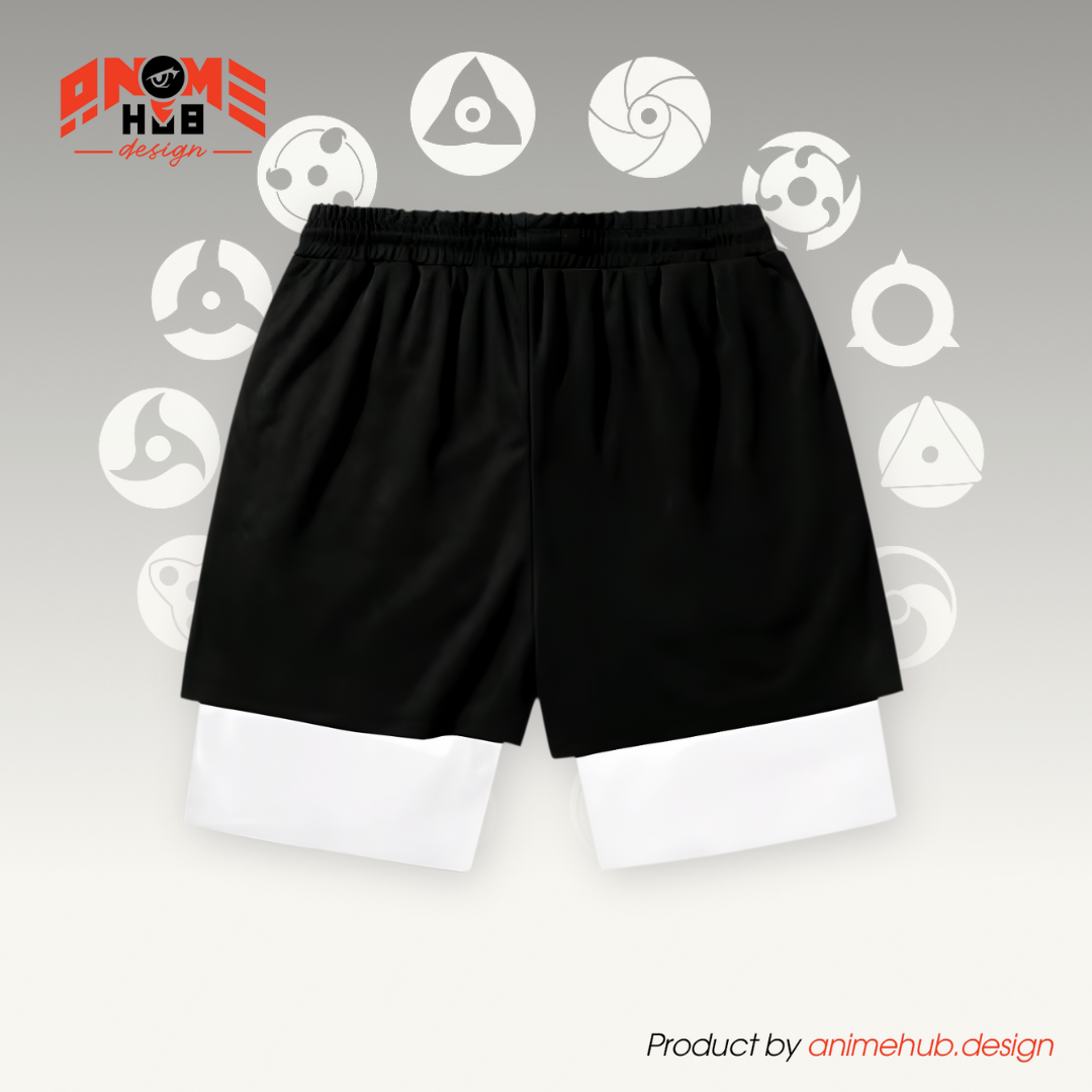 Uzumaki - Pantalones cortos de Narutoo Streetwear ANIME HUB 