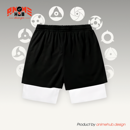 Uzumaki - Pantalones cortos de Narutoo Streetwear ANIME HUB 