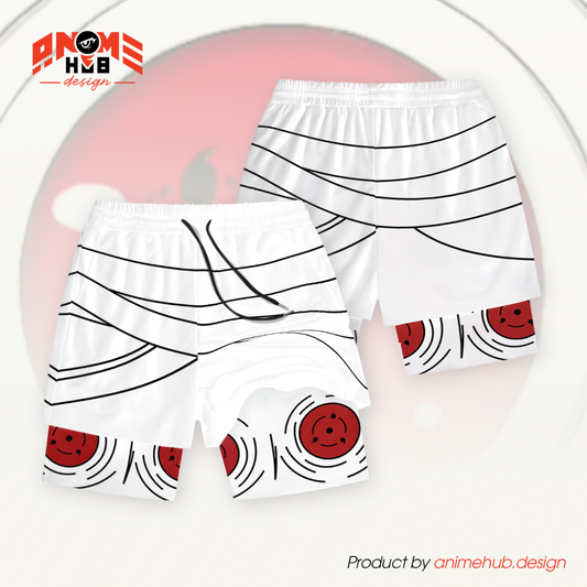 Uzumaki - Pantalones cortos de Narutoo Streetwear ANIME HUB 