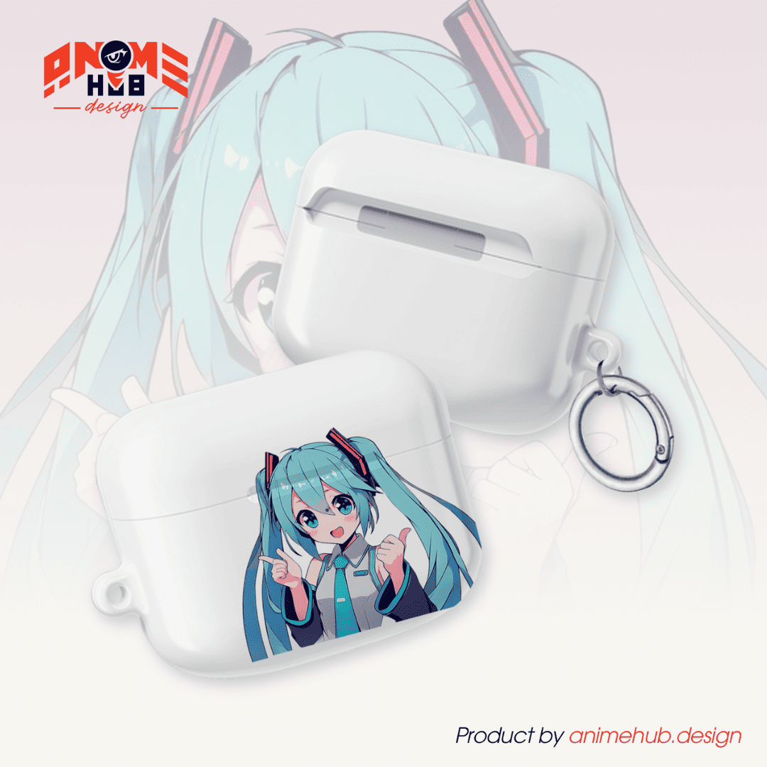 Hatsune Miku AirPods Case 2 – Soft Protective ANIME HUB