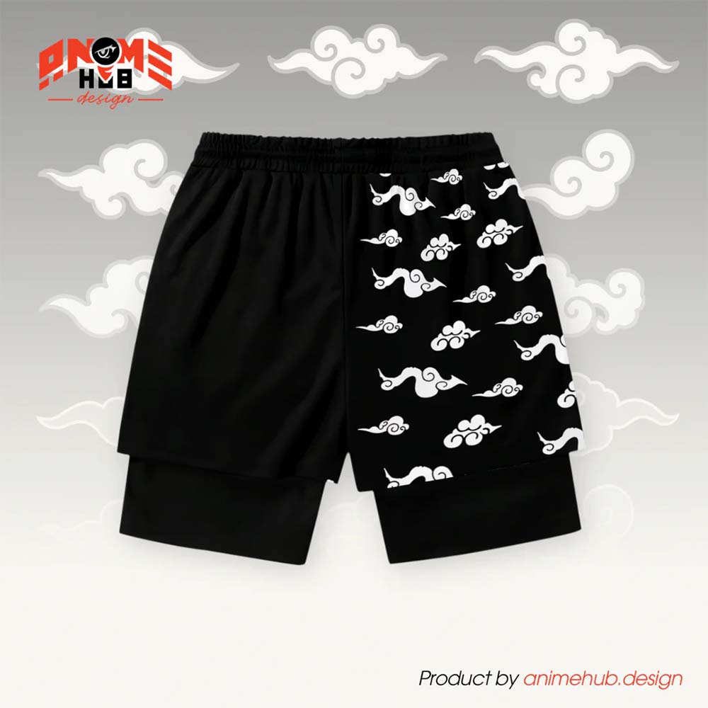 Uzumaki - Pantalones cortos de Narutoo Streetwear ANIME HUB 