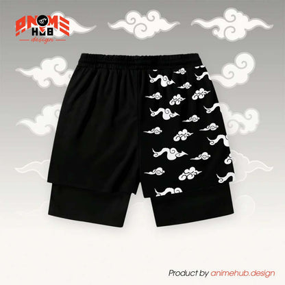 Uzumaki - Pantalones cortos de Narutoo Streetwear ANIME HUB 