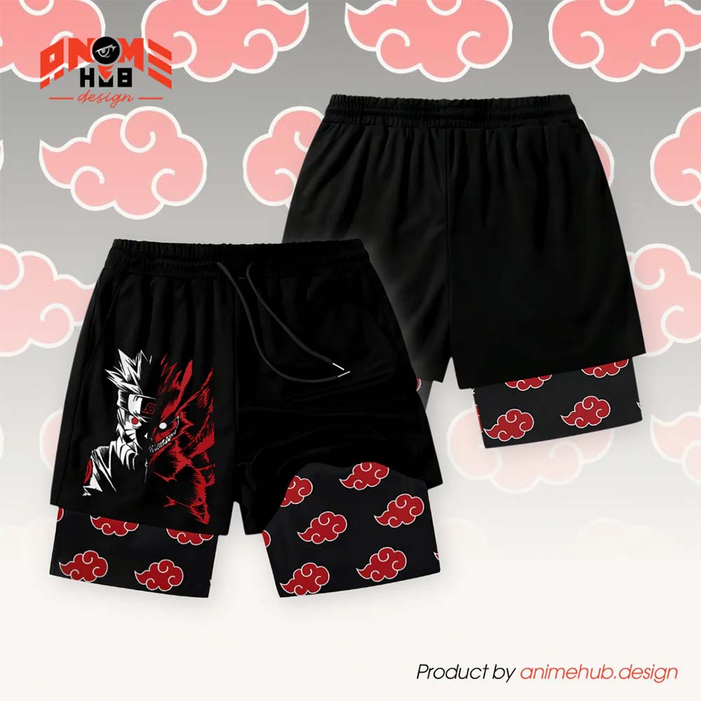 Narutoo 18 - Anime Streetwear Shorts ANIME HUB
