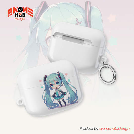 Funda protectora suave para AirPods de Hatsune Miku 1 - ANIME HUB