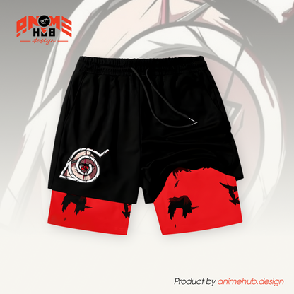 Uzumaki - Pantalones cortos de Narutoo Streetwear ANIME HUB 