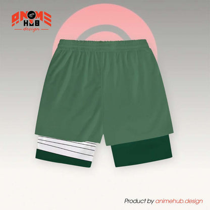 Uzumaki - Pantalones cortos de Narutoo Streetwear ANIME HUB 