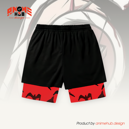 Uzumaki - Pantalones cortos de Narutoo Streetwear ANIME HUB 