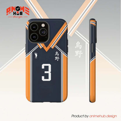 Haaiikyuu Phone Case – Assahi Azzummane #3 Volleyball Anime Phone Case ANIME HUB