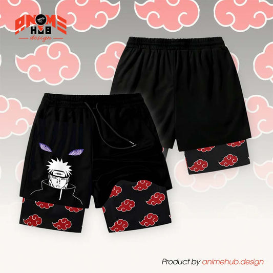 Uzumaki - Pantalones cortos de Narutoo Streetwear ANIME HUB 