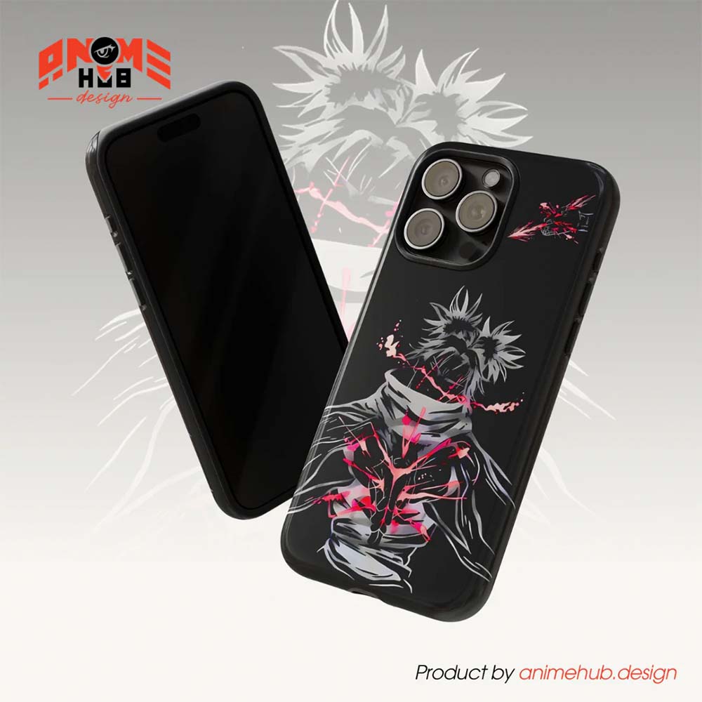 Jujustsuu Kaiisenn – Goojjo Satoruuu Inspired Protective Cover Phone Case ANIME HUB