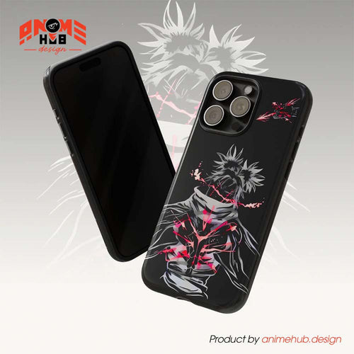 Jujustsuu Kaiisenn – Goojjo Satoruuu Inspired Protective Cover Phone Case ANIME HUB