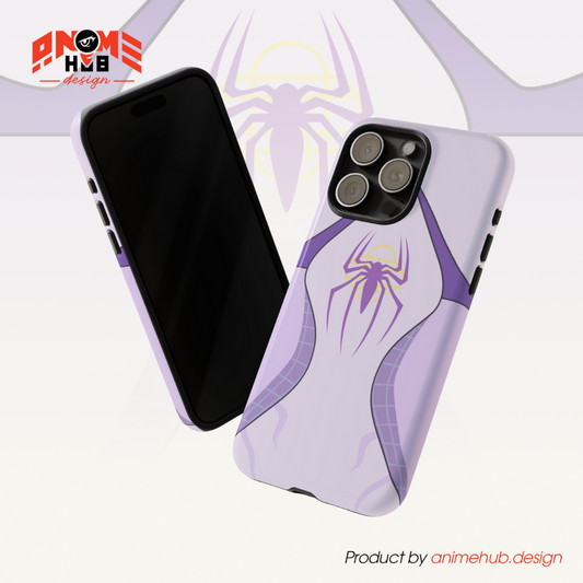 Spider-Gwen Inspired Phone Case 2 – Superhero Costume Design ANIME HUB