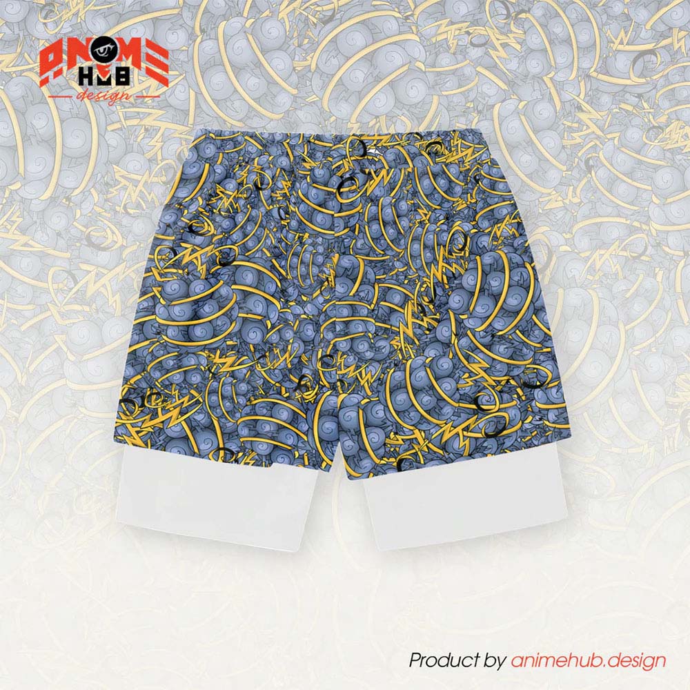 Anime Devil Fruit 7 – Onepiecee Streetwear Shorts ANIME HUB