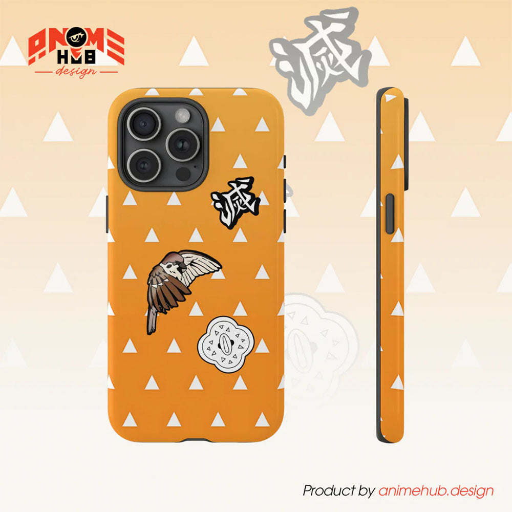 Demoon Slayerr – Aggatssumma Zeenittsu Phone Case ANIME HUB