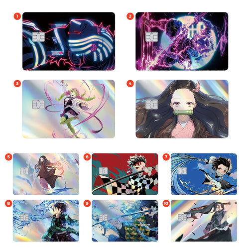 Demoon Slayerr 4 – Credit Card Skin Design Form ANIME HUB