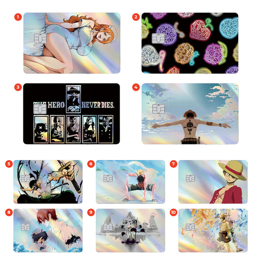 Onee Piecee – Credit Card Skin Design Form ANIME HUB