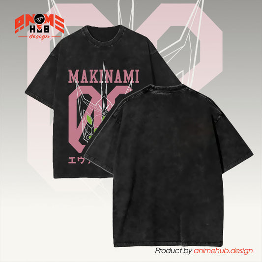 Neoon Geneesis Evaangeelioon Unisex Washed Tee – Maakiinamii 08 Shirt ANIME HUB