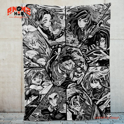 Demoon Slayerr 5 – Anime Blanket from ANIME HUB