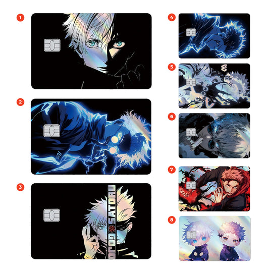 Jujustsuu Kaiiseen – Credit Card Skin Design Form ANIME HUB