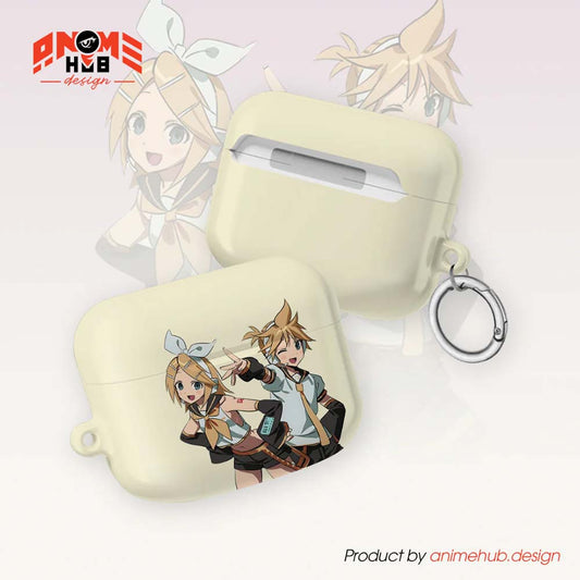 Kagamine Rin Len AirPods Case 1 – Soft Protective ANIME HUB