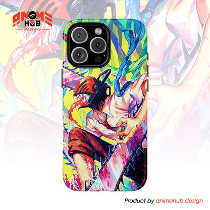 Chainnsaww Man Phone Case – Anime Denjii 3 Phone Case ANIME HUB