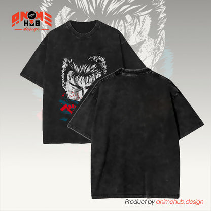 Berrserkk 5 Unisex Washed Tee – Anime Graphic Shirt ANIME HUB