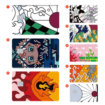 Demoon Slayerr 2 – Credit Card Skin Design Form ANIME HUB