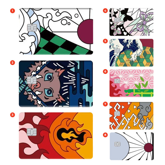 Demoon Slayerr 2 – Credit Card Skin Design Form ANIME HUB