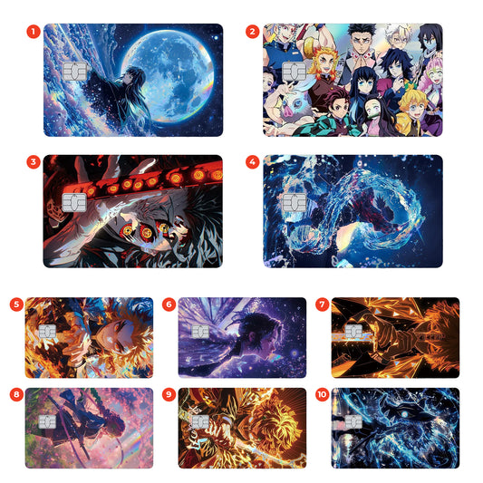 Demoon Slayerr – Credit Card Skin Design Form ANIME HUB