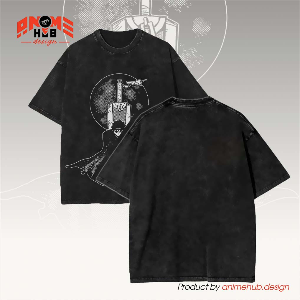Berrserkk Unisex Washed Tee – Anime Graphic Shirt ANIME HUB