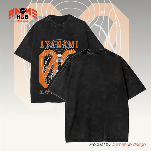 Neoon Geneesis Evaangeelioon Unisex Washed Tee – Reei Ayyanaami 00 Shirt ANIME HUB