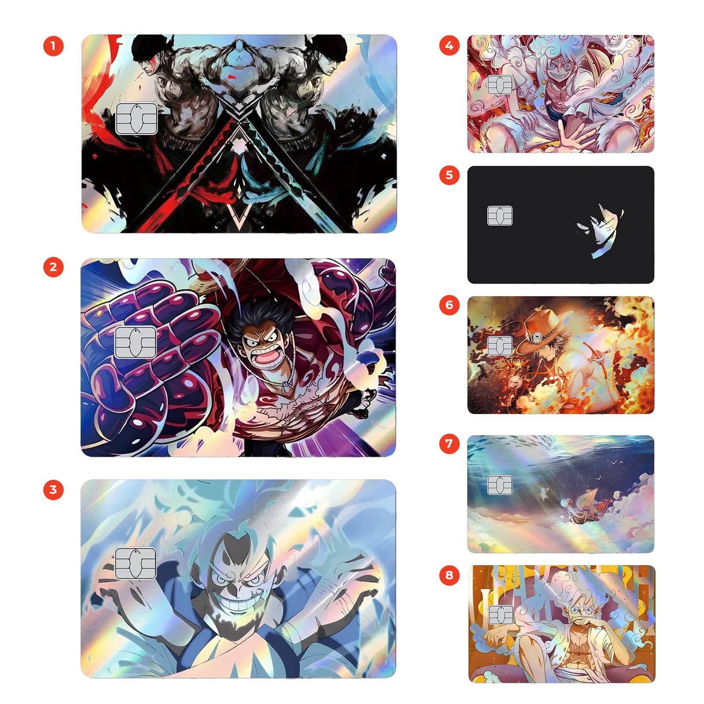 Onee Piecee 1 – Credit Card Skin Design Form ANIME HUB