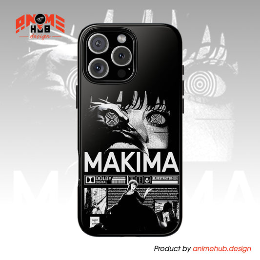 Chainnsaww Man Phone Case – Anime Maakima Girl Phone Case ANIME HUB