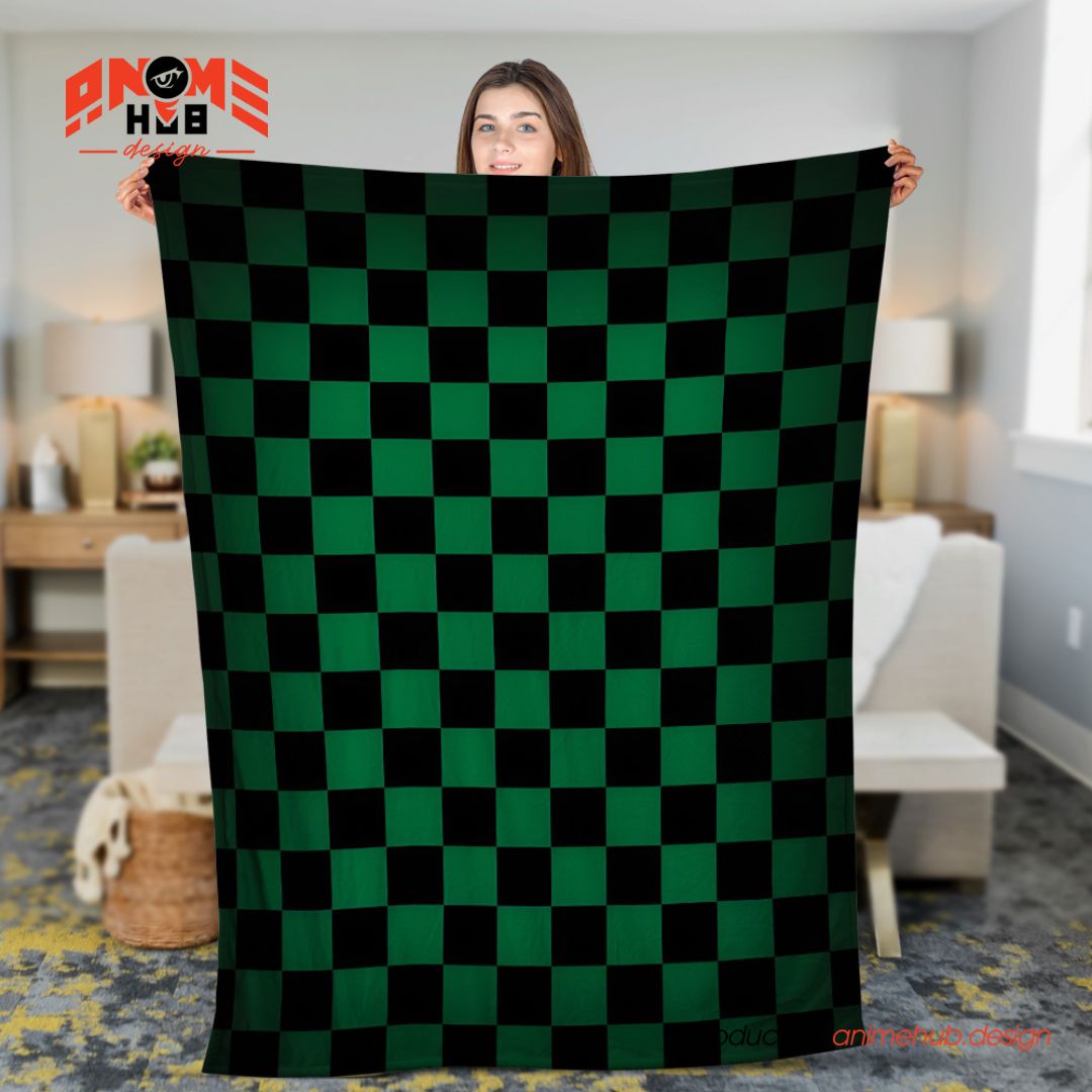 Demoon Slayerr – Kaamaddo Tanjjiroo Blanket from ANIME HUB