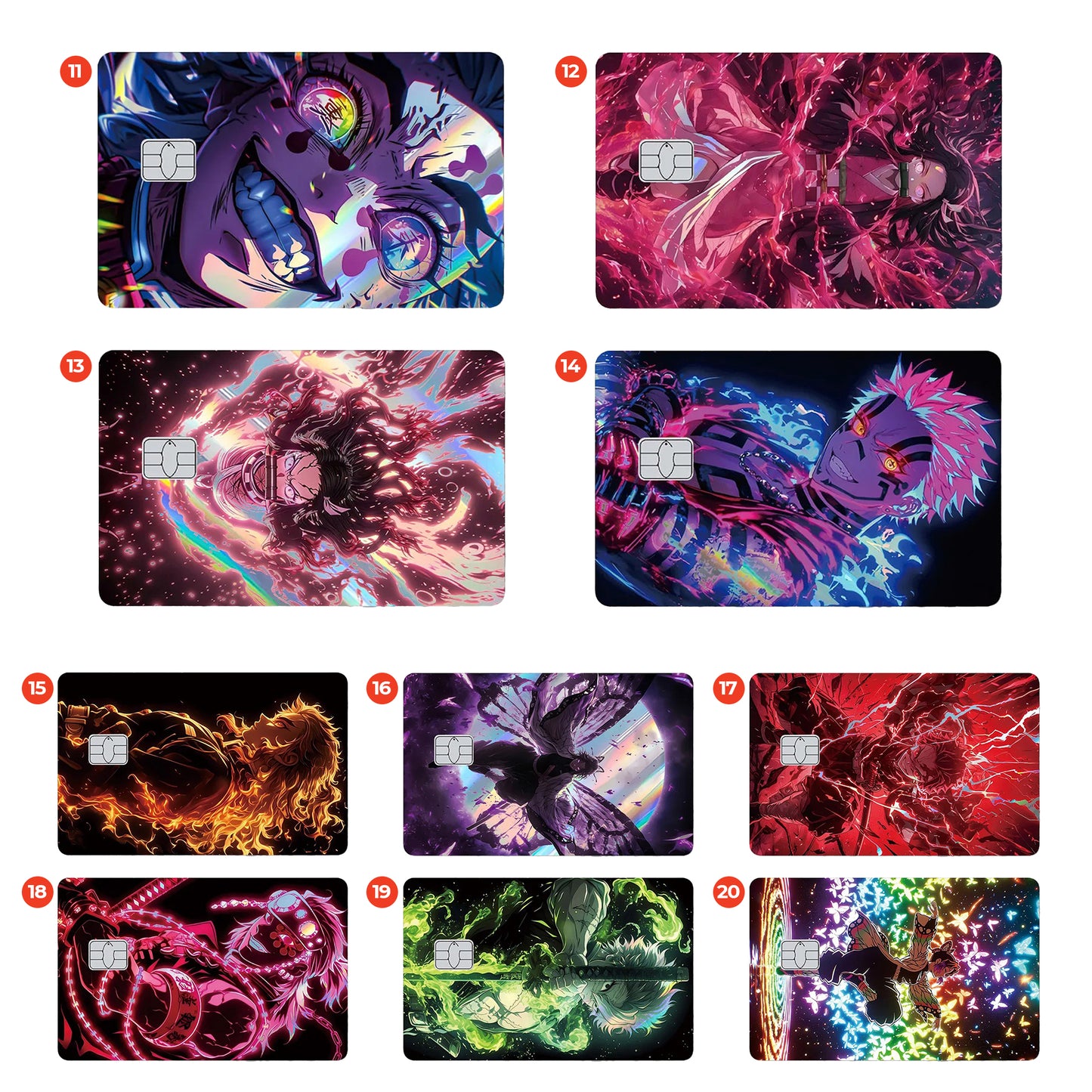 Demoon Slayerr – Credit Card Skin Design Form ANIME HUB