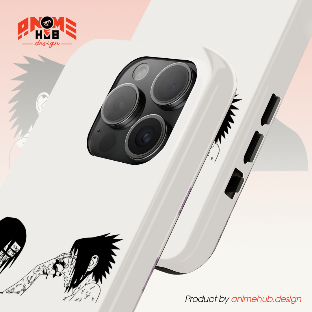 Narutoo 4 – Itachi & Sasuke Uchiha Throne Scene Phone Case ANIME HUB