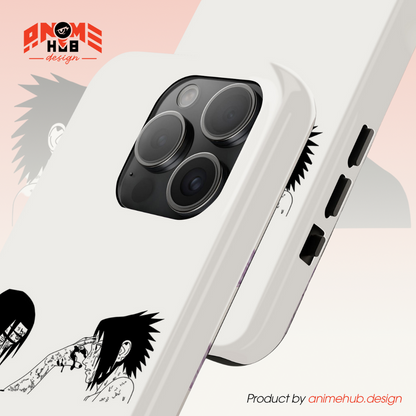 Narutoo 4 – Itachi & Sasuke Uchiha Throne Scene Phone Case ANIME HUB