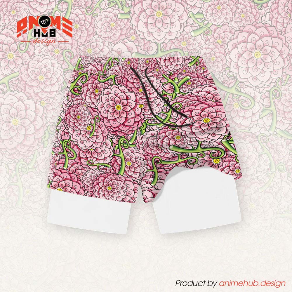Anime Devil Fruit 8 – Onepiecee Streetwear Shorts ANIME HUB