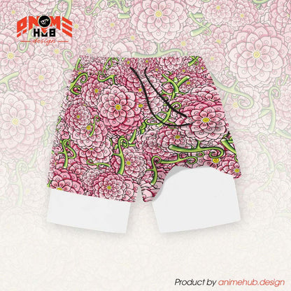 Anime Devil Fruit 8 – Onepiecee Streetwear Shorts ANIME HUB
