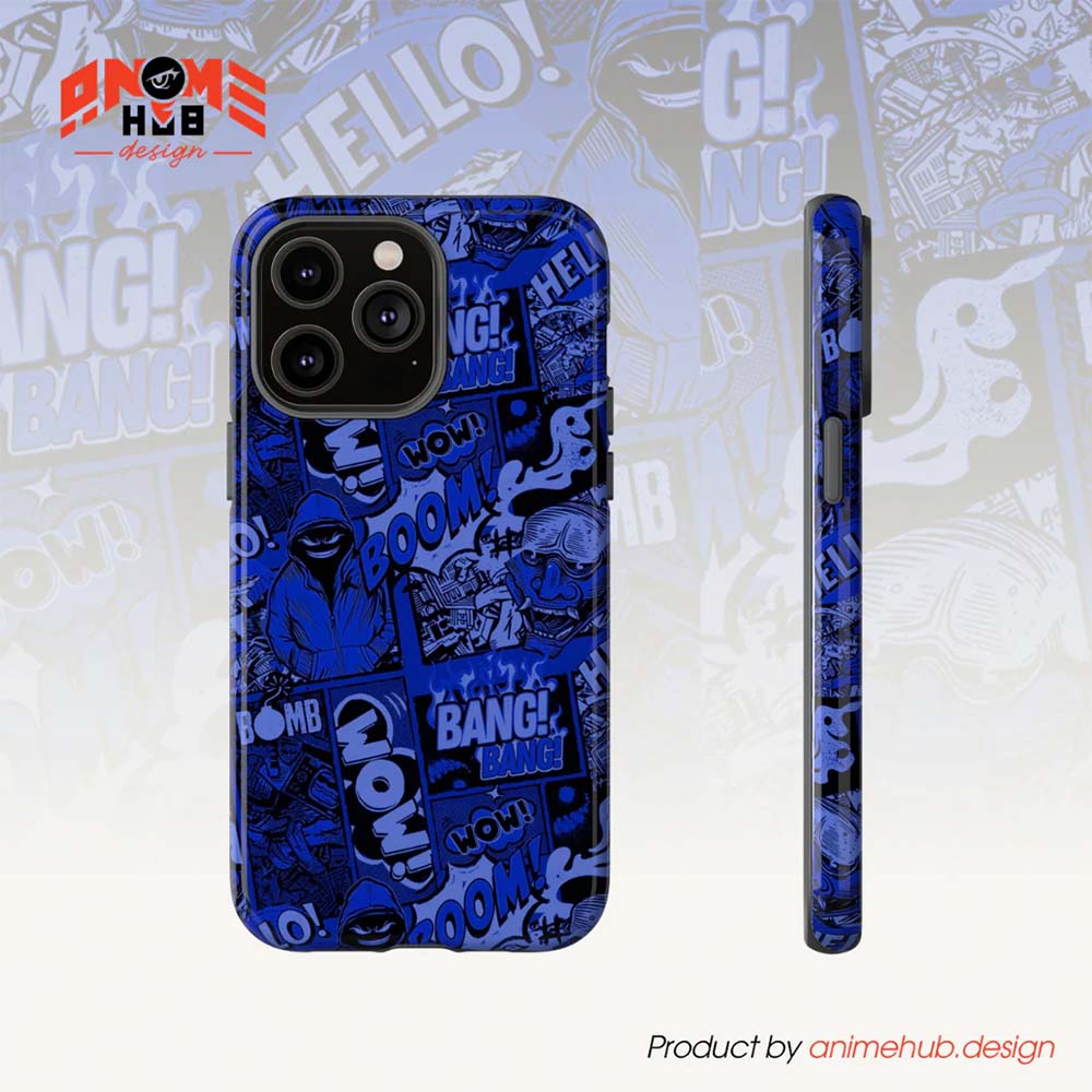 BOOM! BANG! WOW! 8 – Graffiti Street Style Phone Case ANIME HUB