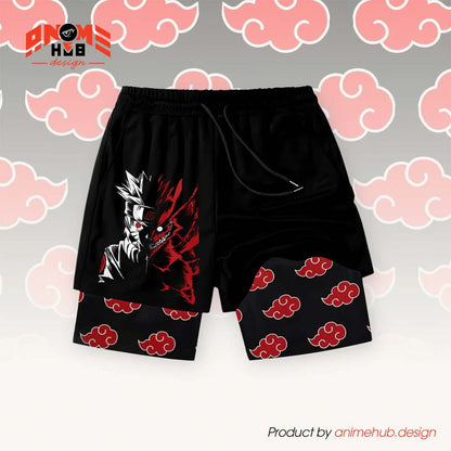 Narutoo 18 - Anime Streetwear Shorts ANIME HUB