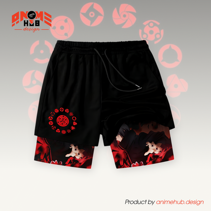 Uzumaki - Pantalones cortos de Narutoo Streetwear ANIME HUB 