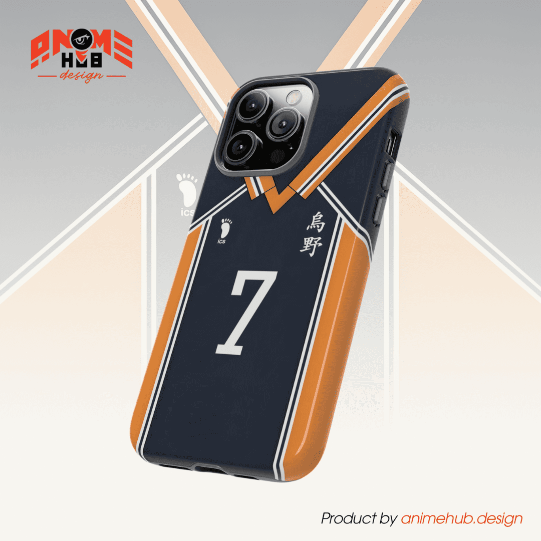 Haaiikyuu Phone Case – Kinooshhita Hissashhi #7 Volleyball Anime Phone Case ANIME HUB