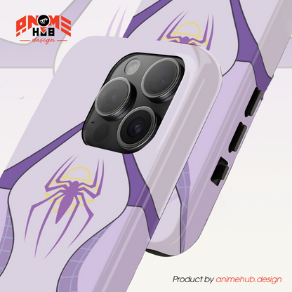Spider-Gwen Inspired Phone Case 2 – Superhero Costume Design ANIME HUB