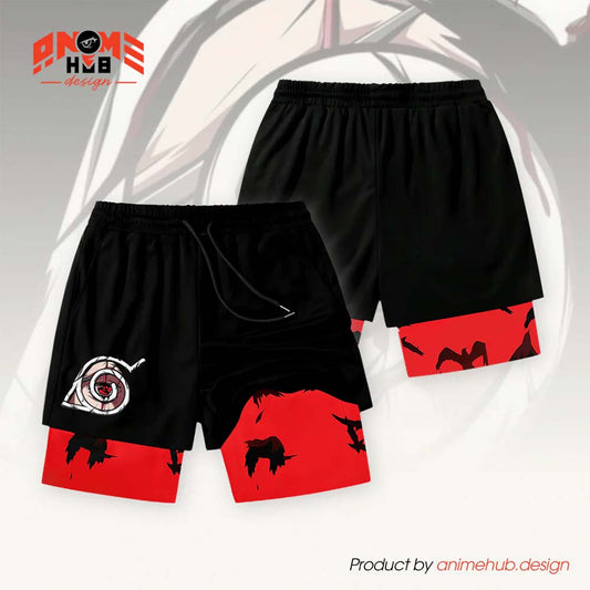 Uzumaki - Pantalones cortos de Narutoo Streetwear ANIME HUB 