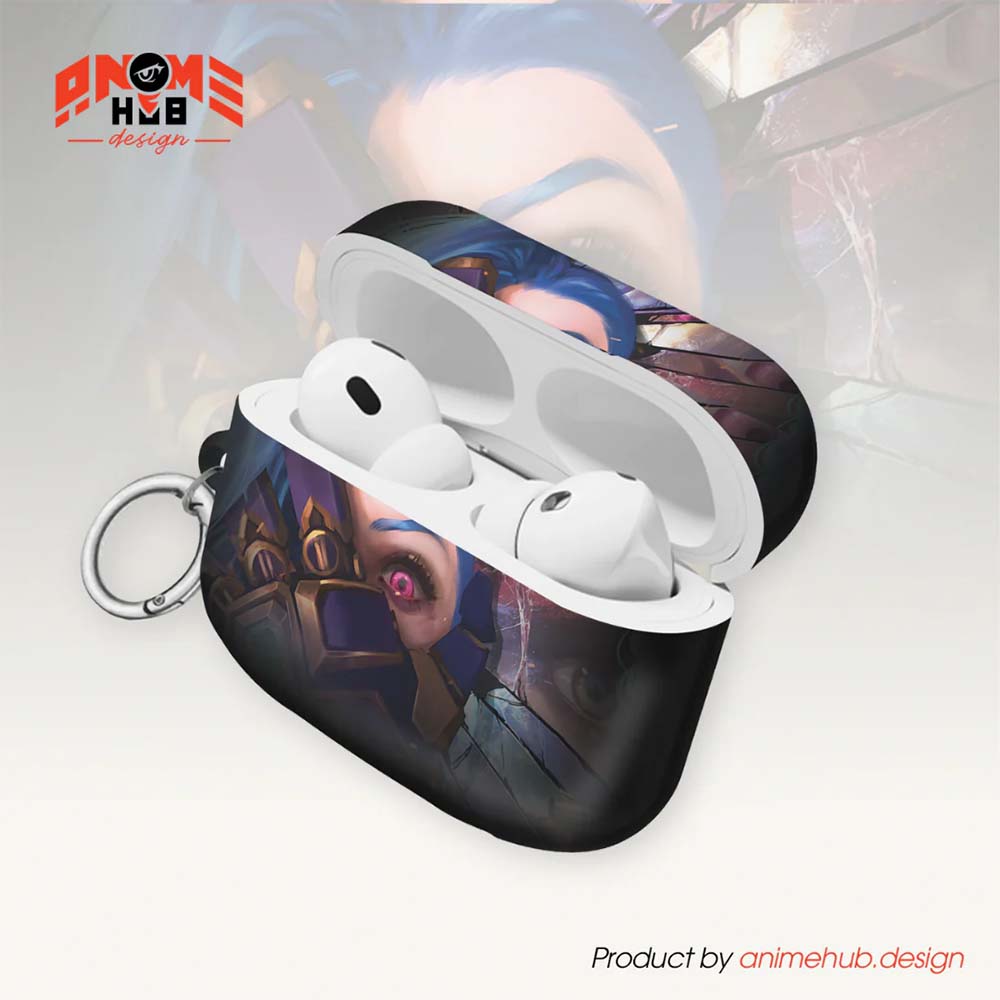 Jinx, Powder Arcane 1 – League of Legends AirPods Case ANIME HUB